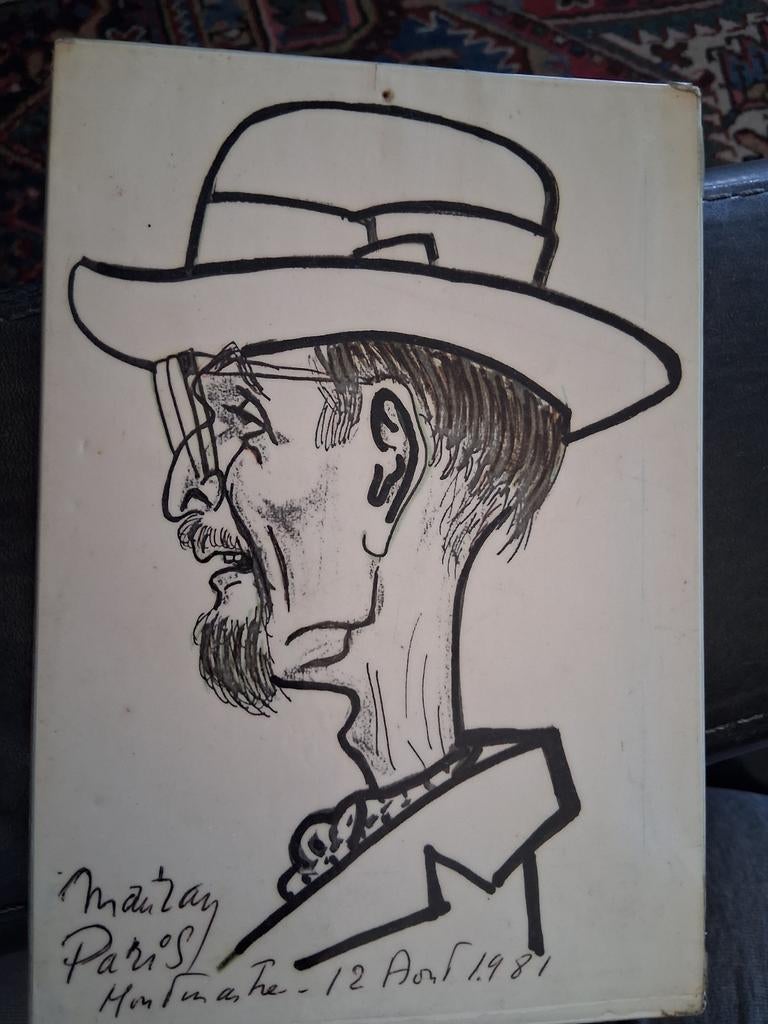 Dessin spécial d'un manray de Paris, Enlèvement ou Envoi