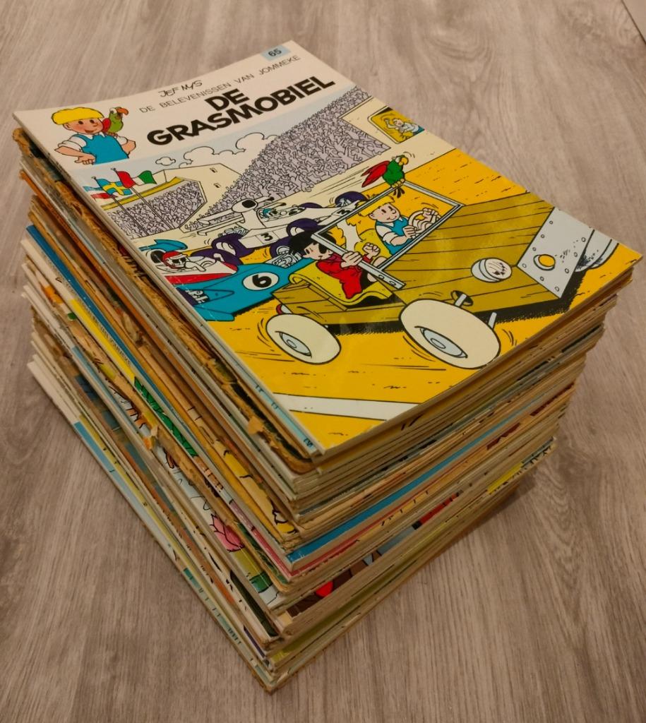 34 Jommeke strips, Plusieurs BD, Enlèvement, Jef Nys