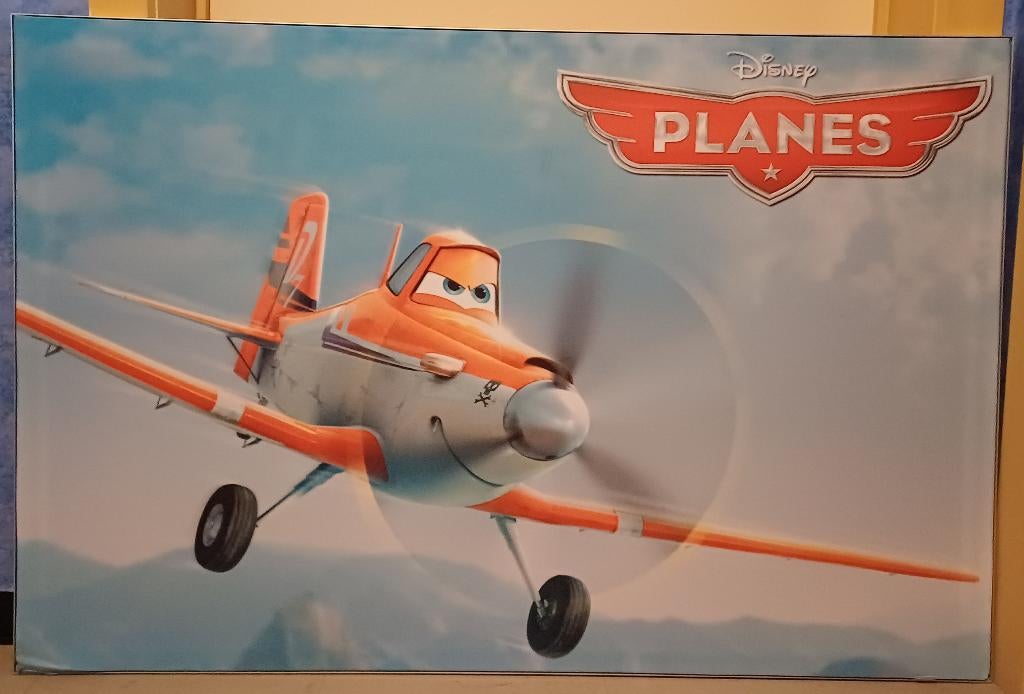 disney Planes doek in kader, Ophalen, Nieuw