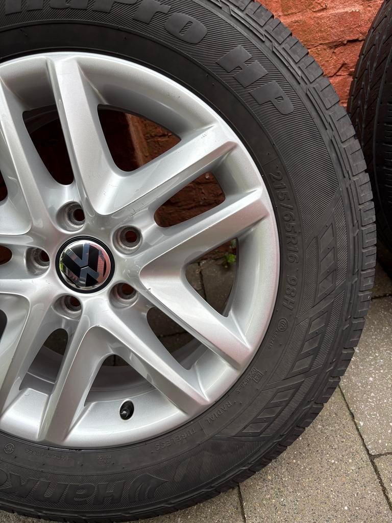 Aluminium  velgen en banden 215/65 R16, Auto-onderdelen, Banden en Velgen, Gebruikt, Velg(en), Ophalen of Verzenden