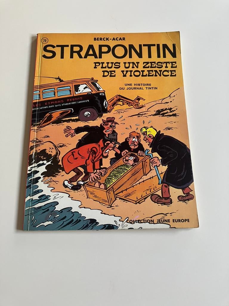 Strapontin - plus un sixième de violence - EO 1972., Enlèvement ou Envoi, Une BD, Comme neuf, Berck