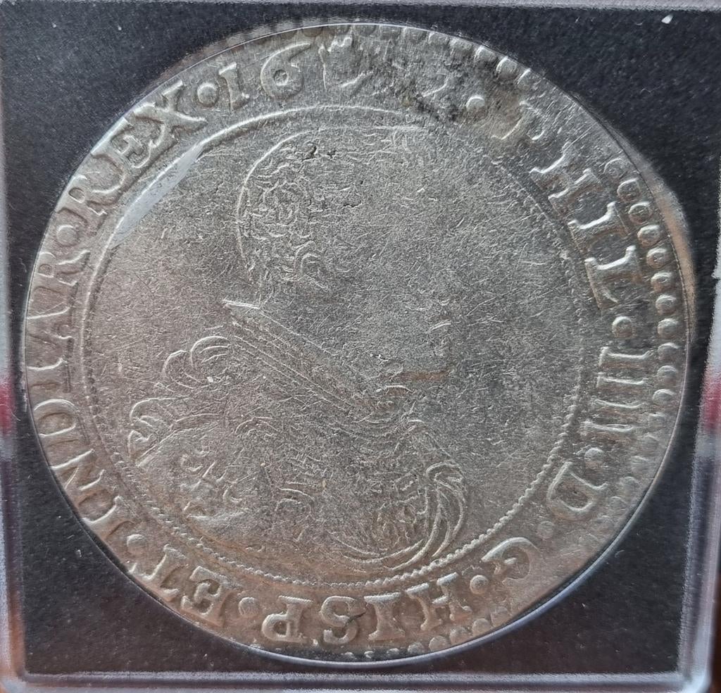 Ducaton 1652 (Antwerpen) Philips IIII / Zeldzaam !, Postzegels en Munten, Zilver, Ophalen of Verzenden, Losse munt, Zilver