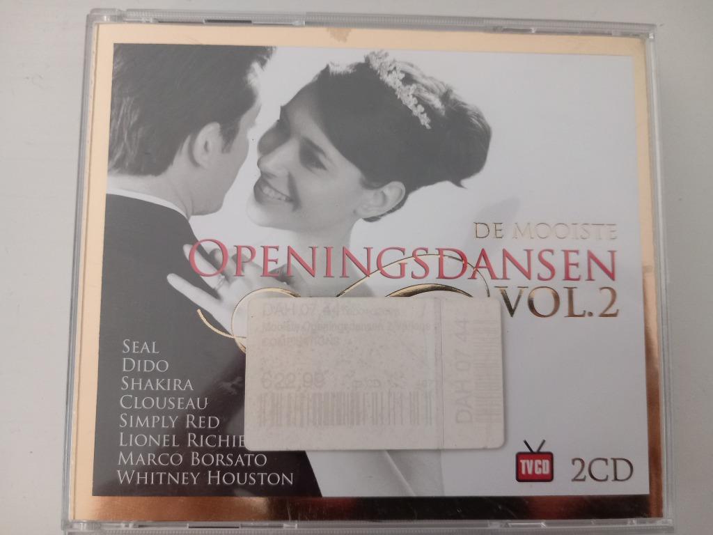 2cd De mooiste openingsdansen Pop Ballad Trouwfeest, Cd's en Dvd's, Cd's | Verzamelalbums, Pop, Boxset, Ophalen of Verzenden