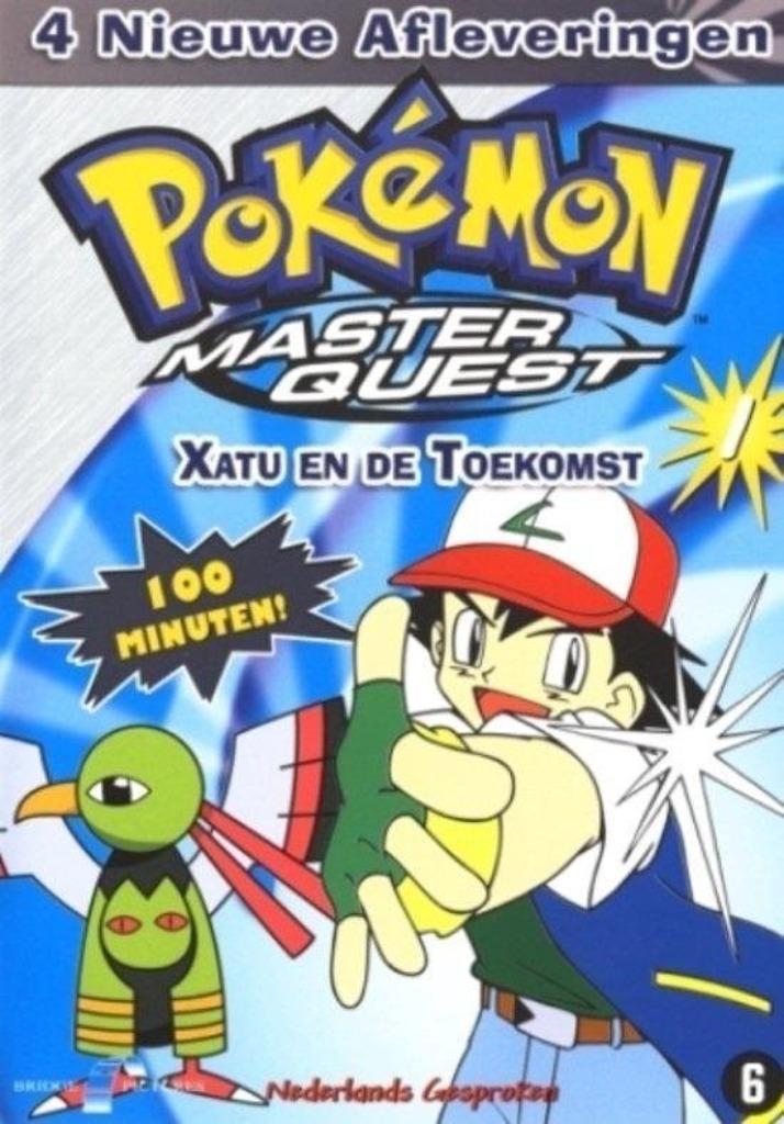 Pokemon dvd xatu en de toekomst master quest, À partir de 6 ans, Enlèvement ou Envoi, Comme neuf, TV fiction