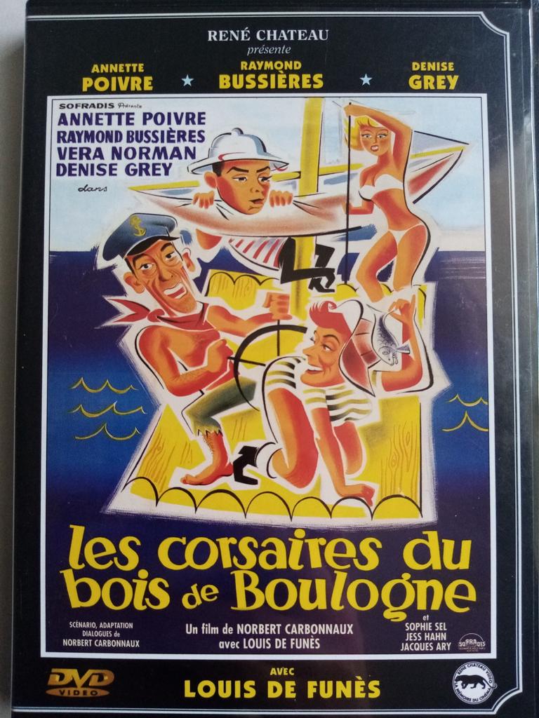 Les corsaires du bois de Boulogne / DVD René château, Ophalen of Verzenden