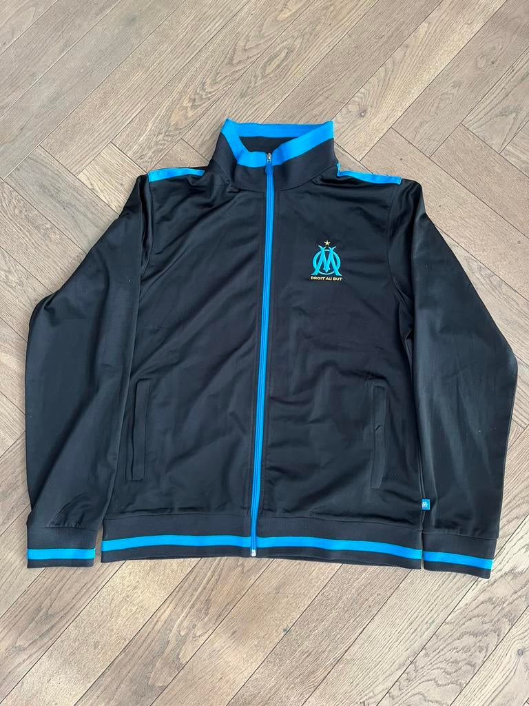 Gilet Olympique Marseille taille XL z.g.a.n, Enlèvement ou Envoi, Comme neuf, Taille 56/58 (XL), Noir