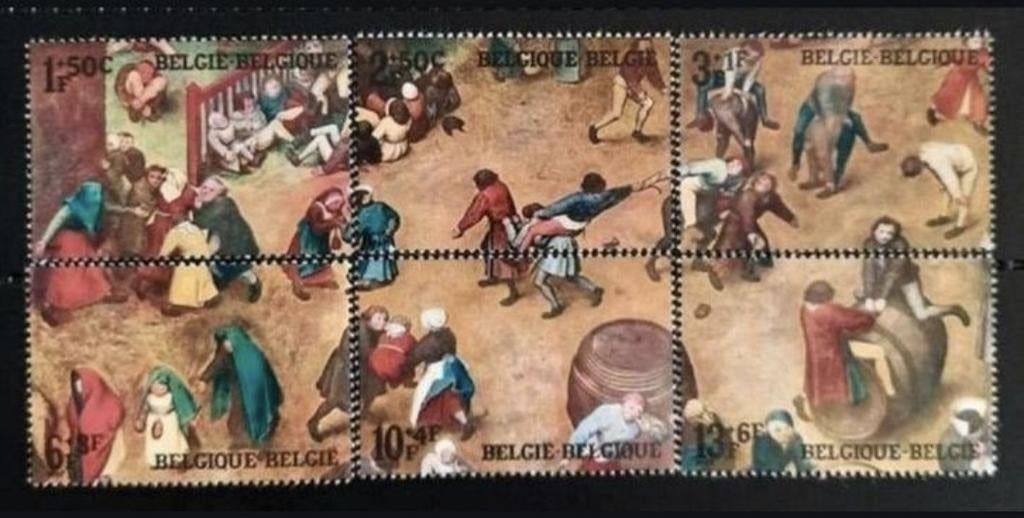 Belgique : COB 1437/42 ** Solidarité 1967, Sans timbre, Neuf, Enlèvement ou Envoi, Non oblitéré