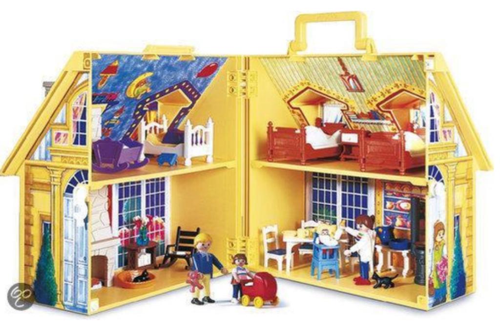 Playmobil Huis 4145, Kinderen en Baby's, Speelgoed | Playmobil, Ophalen, Zo goed als nieuw, Complete set