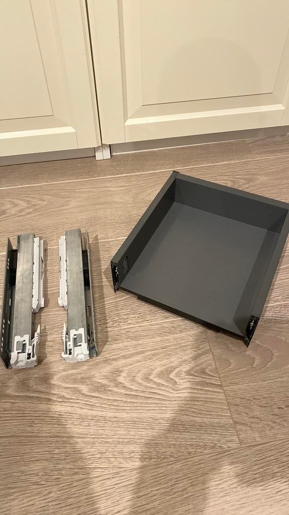 Blum lade, push-to-open, Ophalen, Nieuw, IJzer, Schuif of Grendel