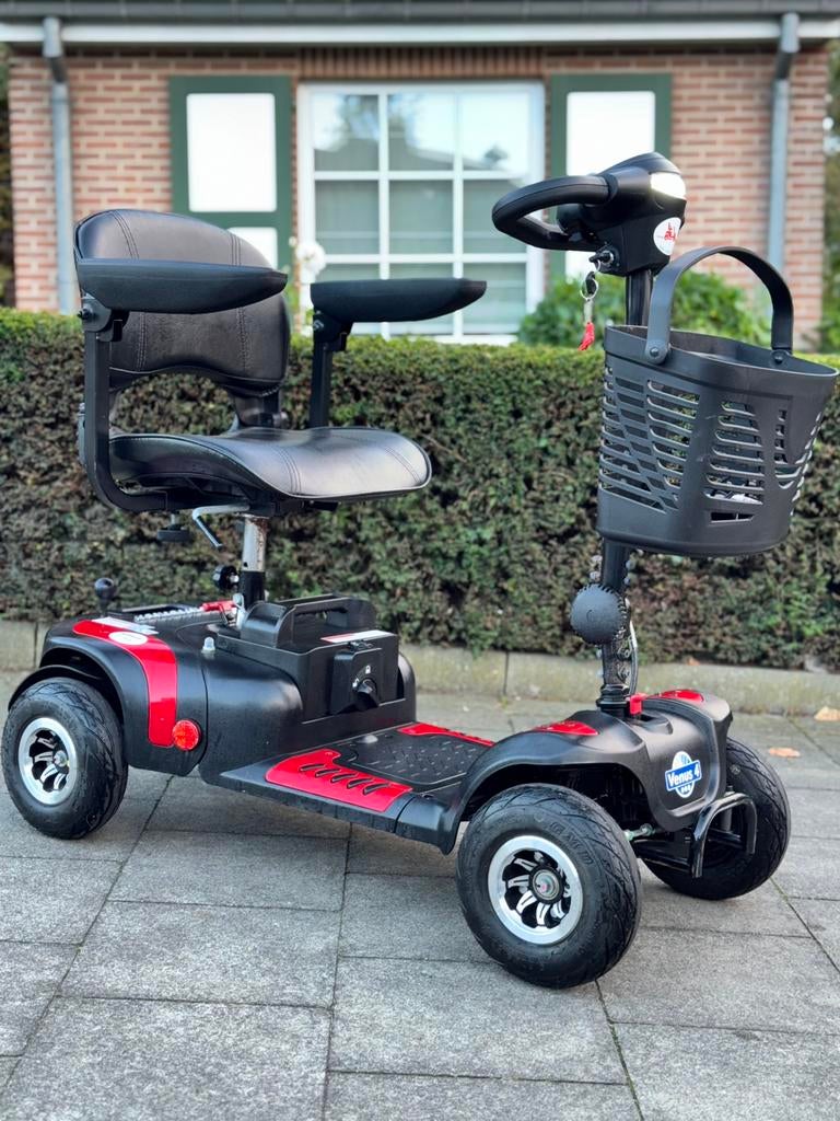 Opvouwbaar Vermeiren Venus Sport 4wiel Scootmobiel deelbaar, Ophalen of Verzenden, Inklapbaar, Zo goed als nieuw, Elektrische rolstoel