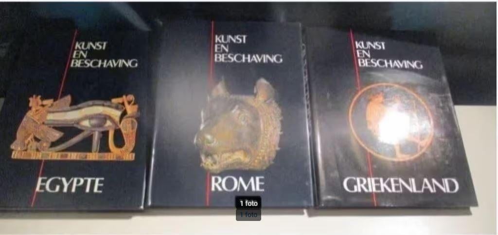 3 mooie Boeken - Kunst en Beschaving, Ophalen of Verzenden, Zo goed als nieuw