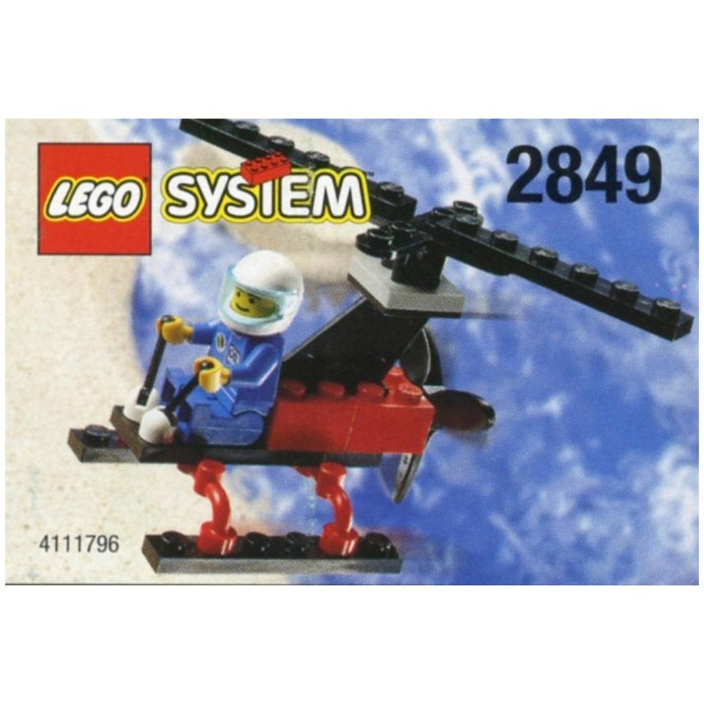 LEGO Classic Town Airport 2849 Gyrocopter, Kinderen en Baby's, Speelgoed | Duplo en Lego, Ophalen of Verzenden, Zo goed als nieuw