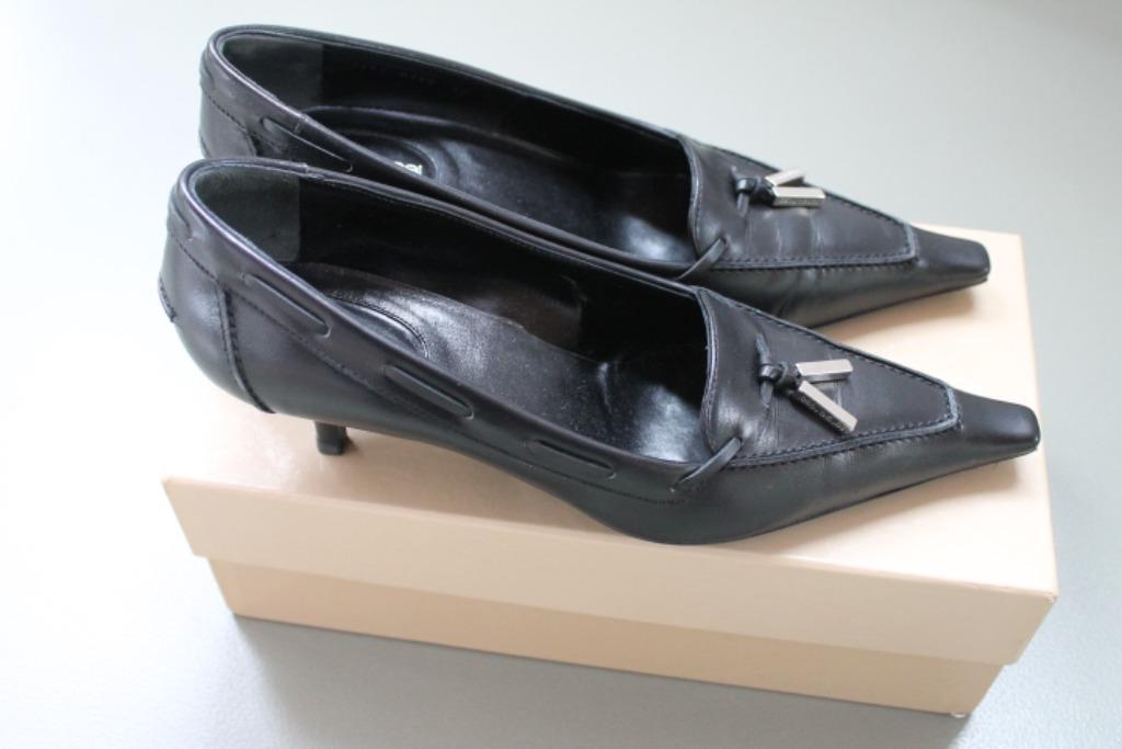 Perfecte nieuwstaat Sergio Rossi pumps mt 40, kitten heel, Kleding | Dames, Schoenen, Pumps, Sergio Rossi, Verzenden, Zwart