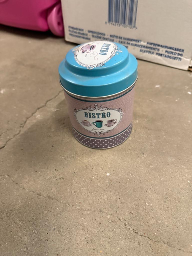 Boîte Bistro bleue Wibra, Ophalen of Verzenden, Nieuw