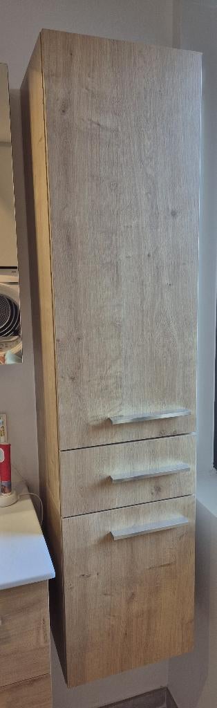 Badkamermeubel kolomkast, Ophalen, Zo goed als nieuw, (Half)hoge kast
