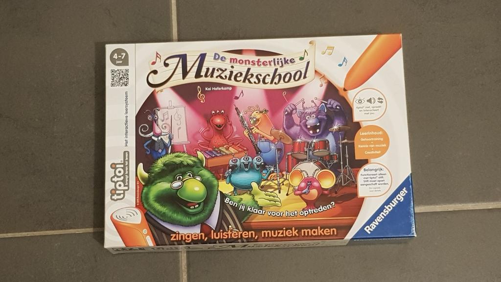 Tiptoi de monsterlijke muziekschool., Enfants & Bébés, Enlèvement, Comme neuf, Découverte, Sonore