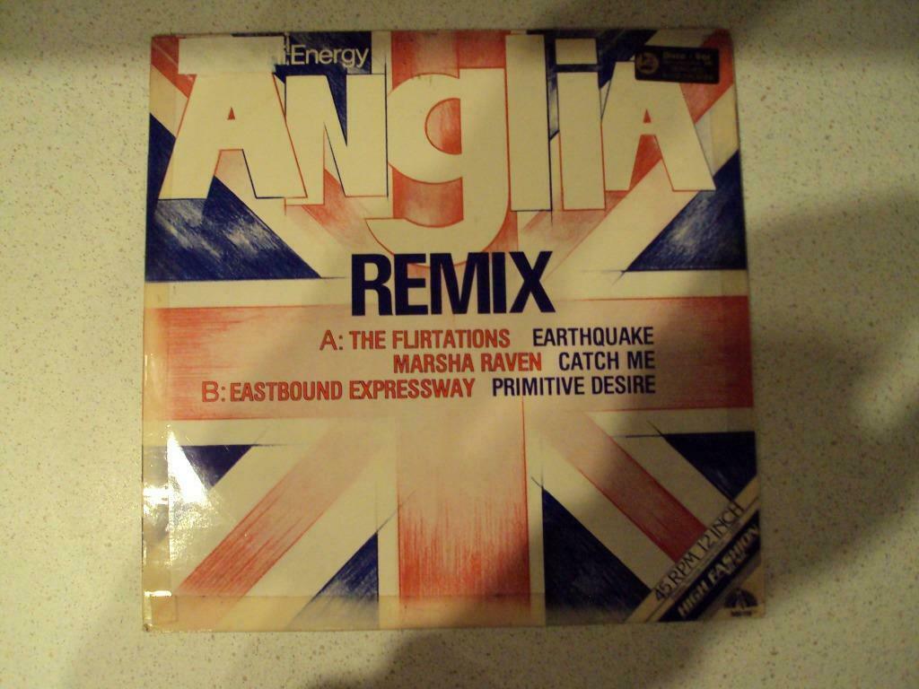Maxi Single "Anglia Remix" Earthquake/Catch Me anno 1984, Enlèvement ou Envoi, 12 pouces