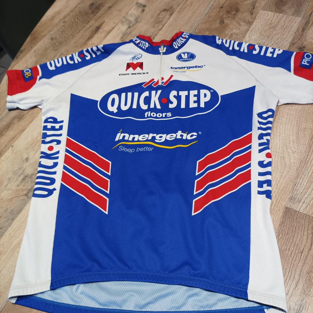 Wielertrui Quickstep vintage 2011, Fietsen en Brommers, Ophalen, Gebruikt, Vermarc, Bovenkleding