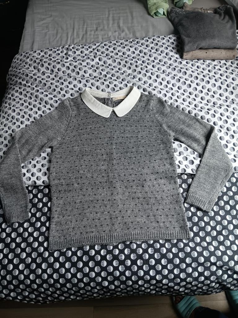 Pull gris boutons, Vêtements | Femmes, Sans marque, Enlèvement ou Envoi, Comme neuf, Gris