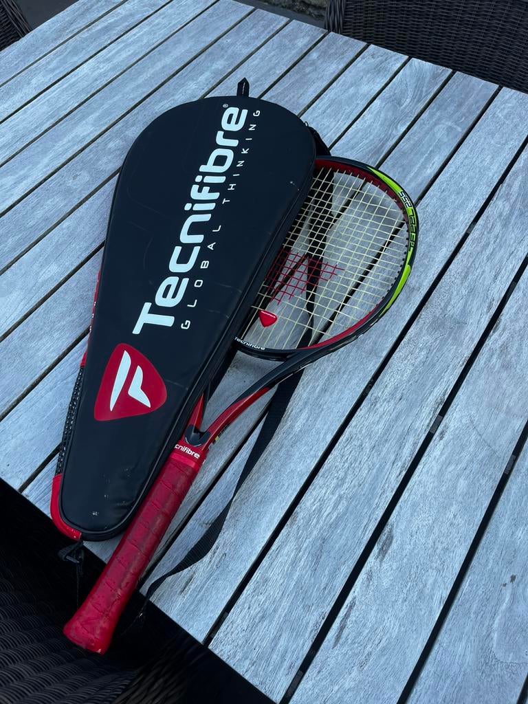 Tennis rakte tecnifibre, Ophalen