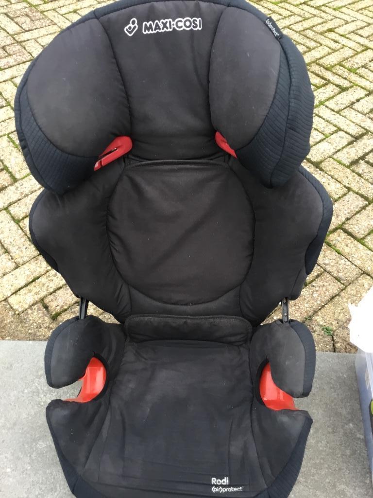 Maxi-cosi autostoel rodi air protect black 15 tem 36 kg, Kinderen en Baby's, Ophalen, 15 t/m 36 kg, Zo goed als nieuw, Maxi-Cosi