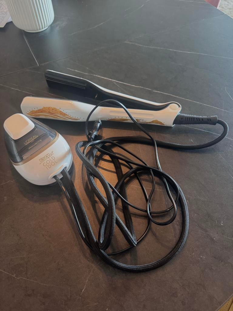 Steampod L’oreal x Rowenta, Gold Idol, Elektronische apparatuur, Ophalen, Gebruikt, Haarverzorging