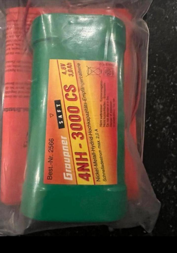 Graupner regel batterij nieuw, Enlèvement ou Envoi, Neuf