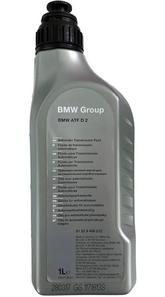 BMW  ATF D2 olie, Ophalen