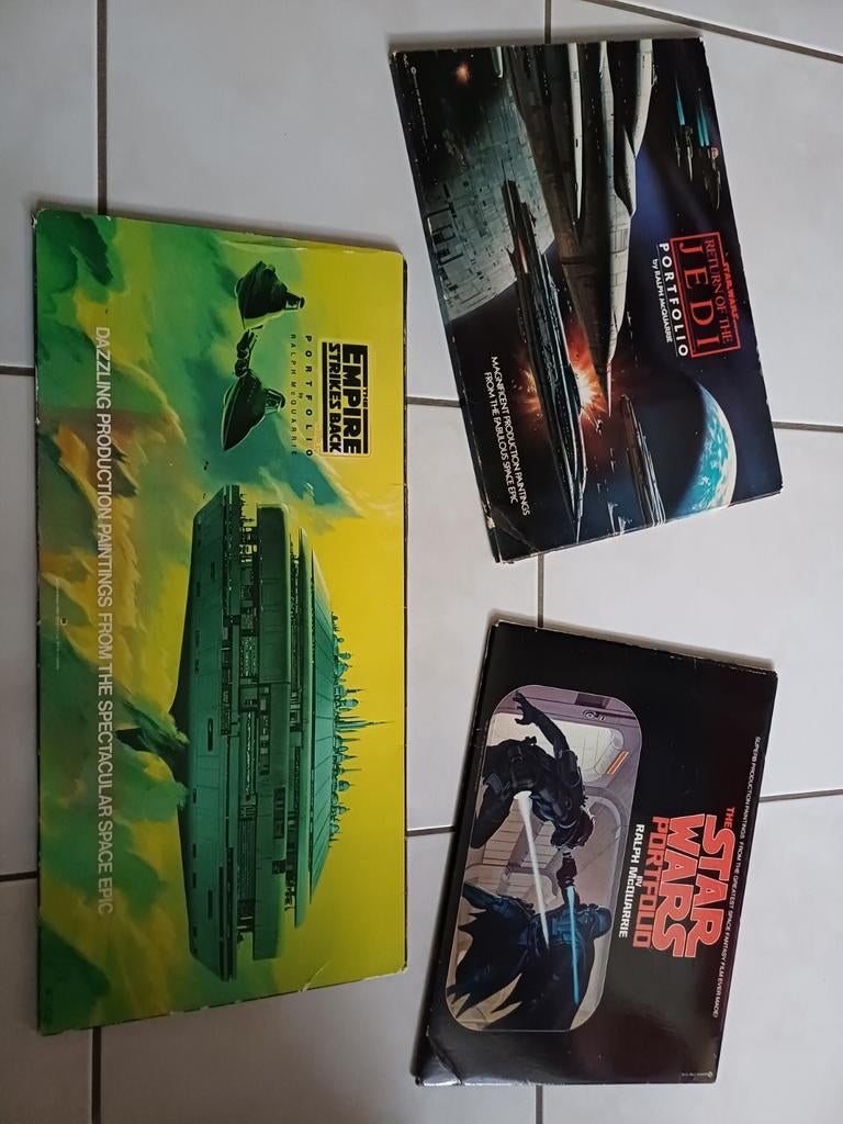 Star Wars trilogy – Portfolio posters Ralph McQuarrie, Verzamelen, Star Wars, Zo goed als nieuw, Boek of Poster, Ophalen of Verzenden