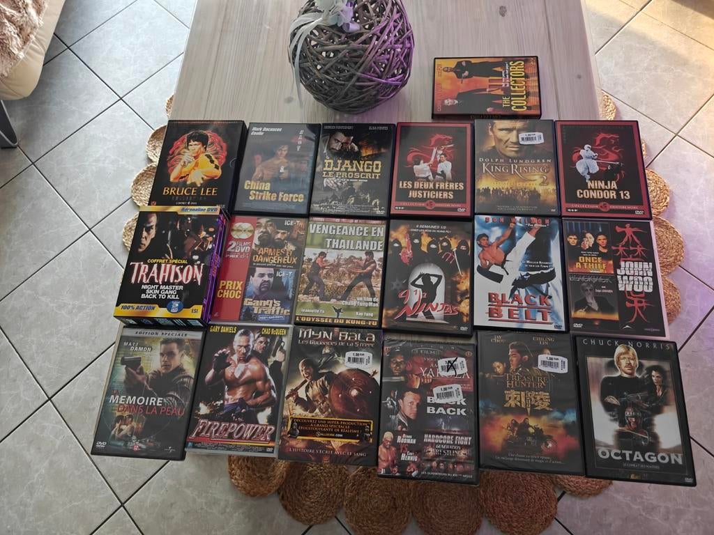 17 DVD et 2 coffrets films, Enlèvement ou Envoi, Utilisé