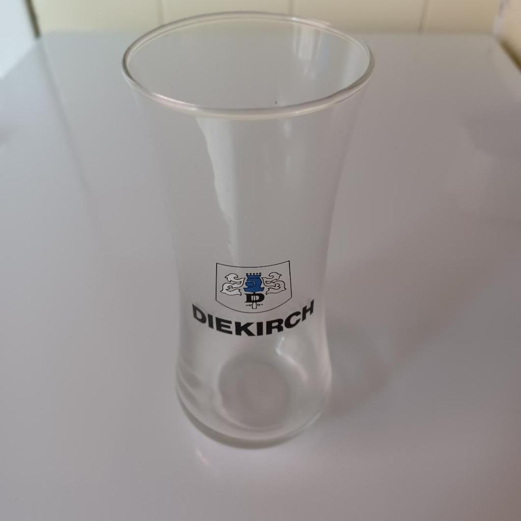Bierglas Diekirch, Verzamelen, Biermerken, Ophalen, Zo goed als nieuw, Glas of Glazen