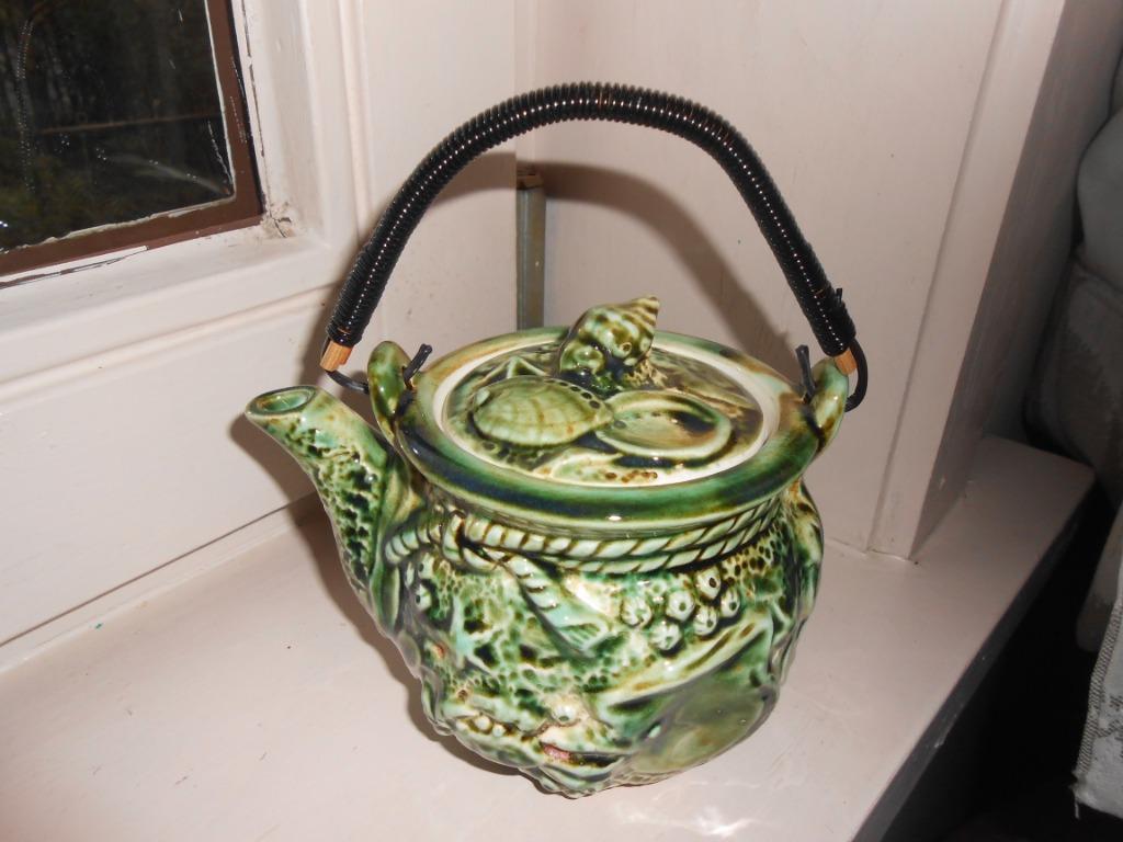 * Japanse Mid Century studio pottery theepot , jaren 50, Enlèvement ou Envoi
