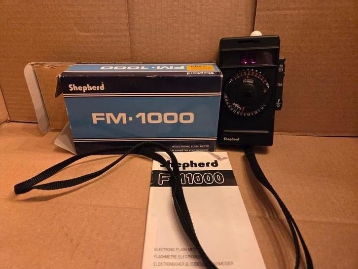 Shepherd FM-1000 electronic flashmeter nieuw, Ophalen of Verzenden, Nieuw
