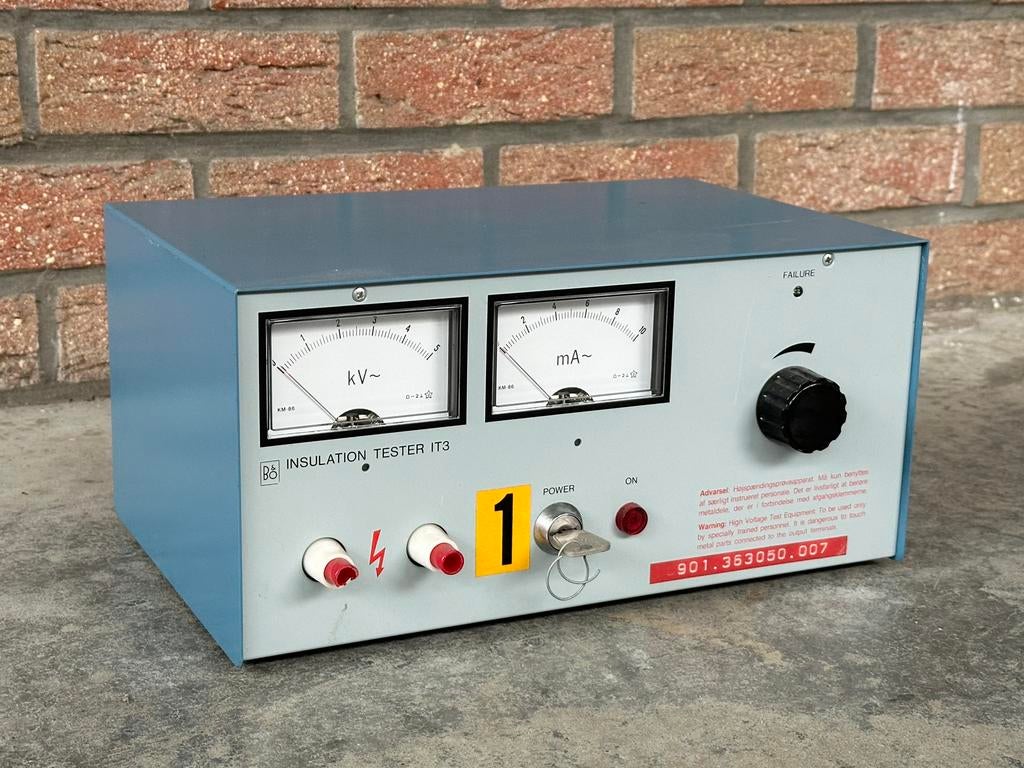 Bang&Olufson Insulation Tester IT3, Collections, Appareils électroniques, Enlèvement