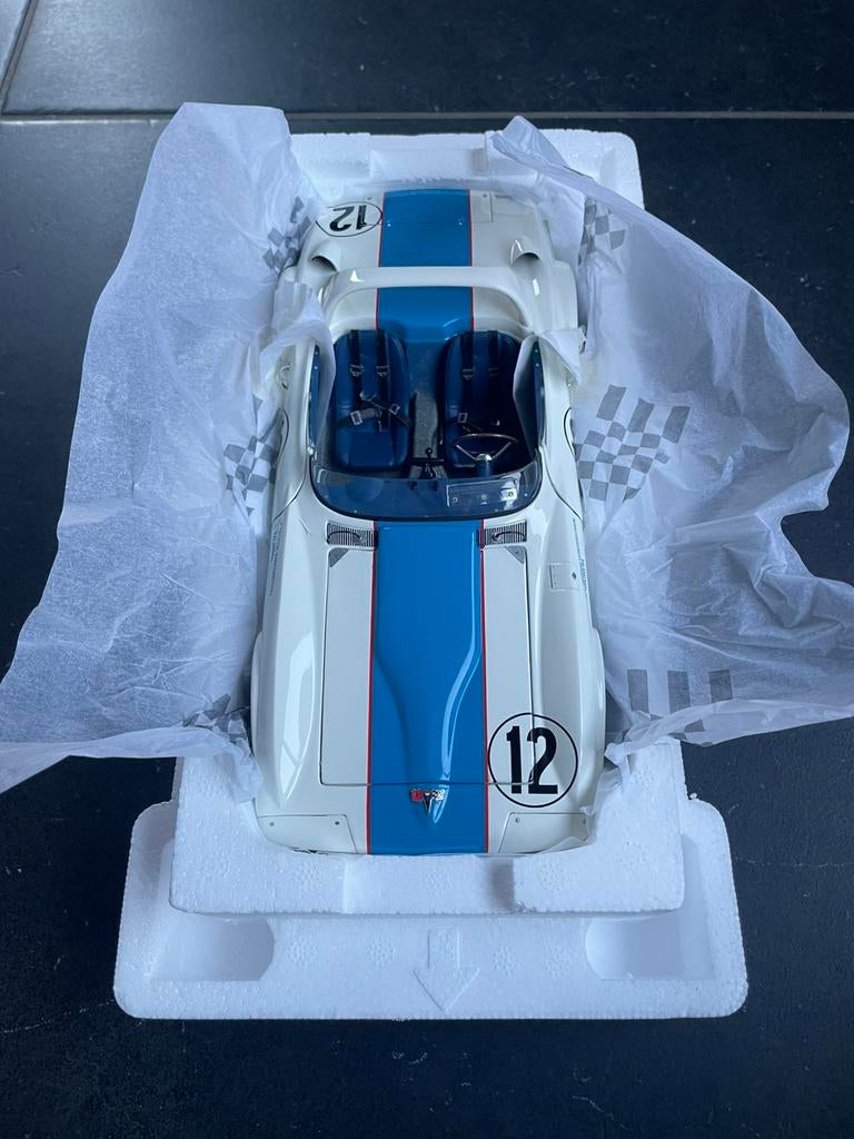 Exoto 1/18 Chevrolet Corvette Grand Sport Roadster #12 1966, Hobby en Vrije tijd, Ophalen of Verzenden, Nieuw, Auto, Overige merken
