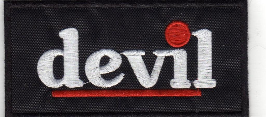 Patch Devil - 112 x 55 mm, Ophalen of Verzenden, Nieuw