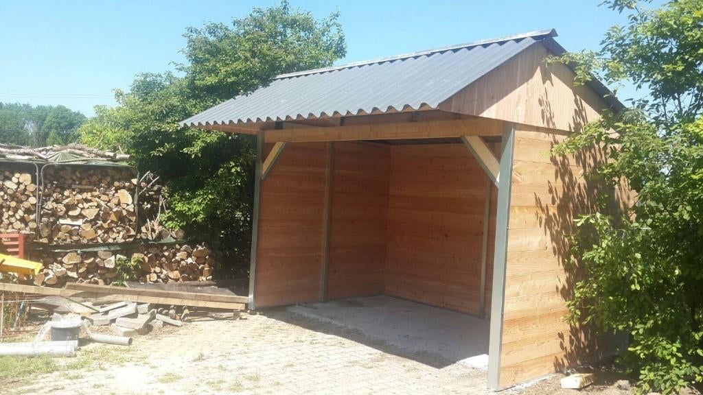 schuilstallen 40mm massief vanaf 2850,- € incl. montage, Animaux & Accessoires, Box & Pâturages, Pâturage, 2 ou 3 chevaux ou poneys