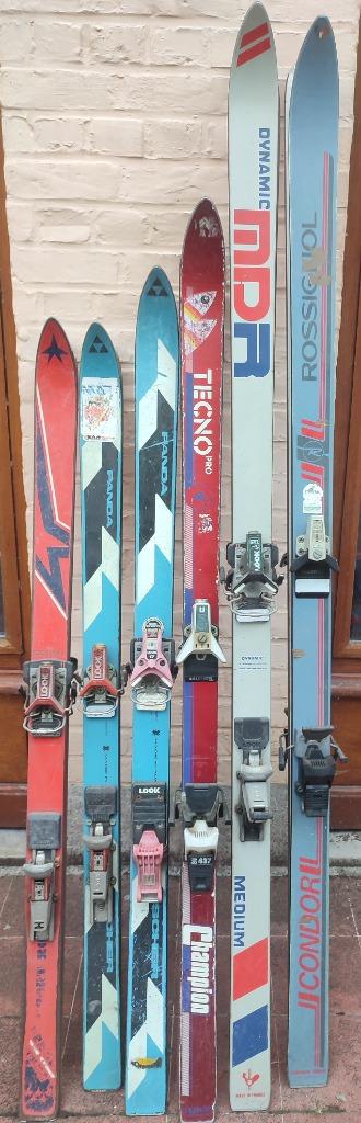 Skis, bâtons, chaussures vintage, Gebruikt, Ophalen, Overige merken, Ski's