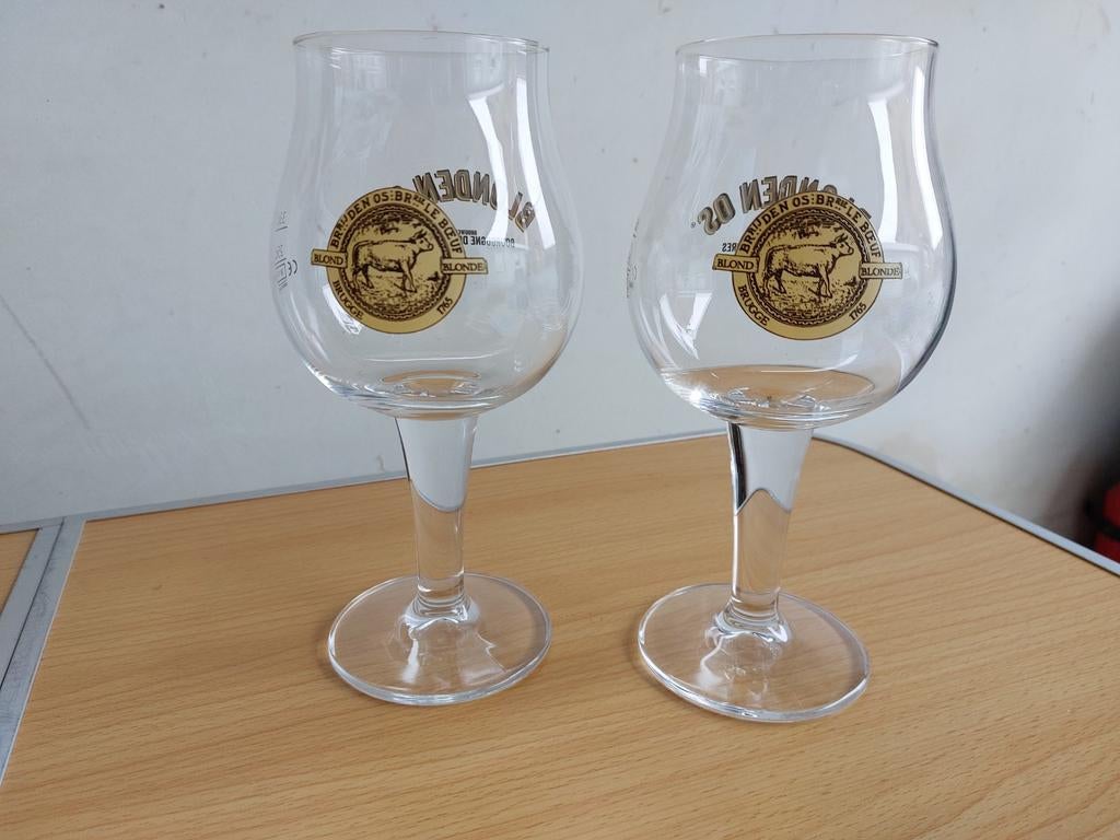 Verre à bière Blonde Ox, Enlèvement ou Envoi, Comme neuf, Verre ou Verres, Autres marques