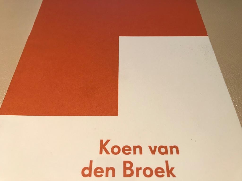 Koen van den Broek artistbook 500 excemplaren 50pag, Ophalen of Verzenden, Zo goed als nieuw, Schilder- en Tekenkunst