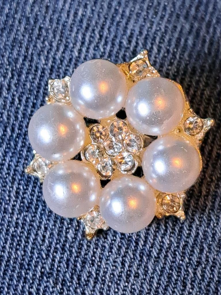 Broche bijou, Handtassen en Accessoires, Broches, Zo goed als nieuw, Ophalen of Verzenden