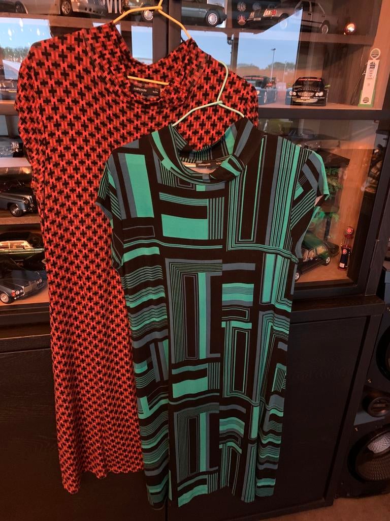 2 JBC kleedjes, Kleding | Dames, Bruin, JBC, Maat 42/44 (L), Ophalen of Verzenden