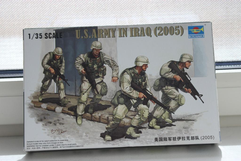 MODÉLISME DE L'ARMÉE AMÉRICAINE EN IRAK 2005 1/35, Enlèvement ou Envoi