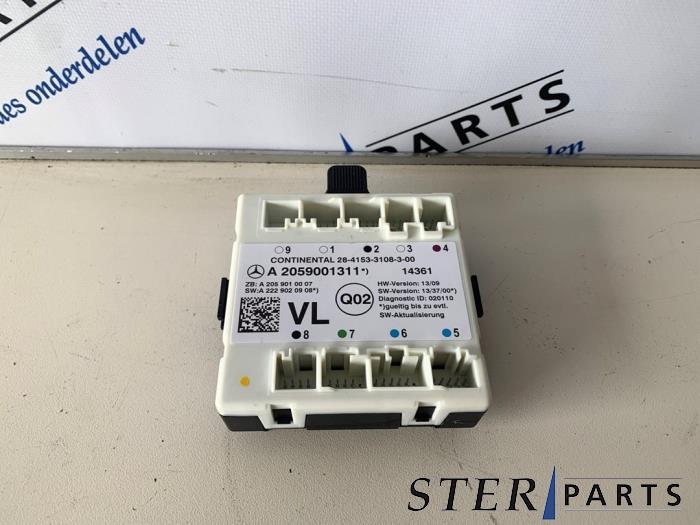 Centrale Deurvergrendelings Module van een Mercedes C-Klasse, Ophalen of Verzenden, 3 maanden garantie, Gebruikt, Mercedes-Benz