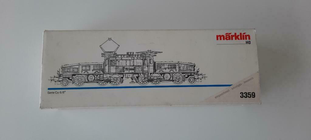 Mârklin 3359 besneeuwde krokodil, Analogique, Enlèvement ou Envoi, Courant alternatif, Comme neuf