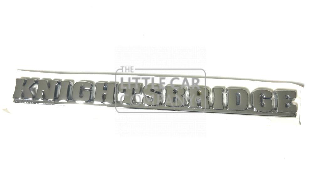 origineel embleem KNIGHTSBRIDGE , DAH100910MMM, Ophalen of Verzenden, Nieuw, Rover