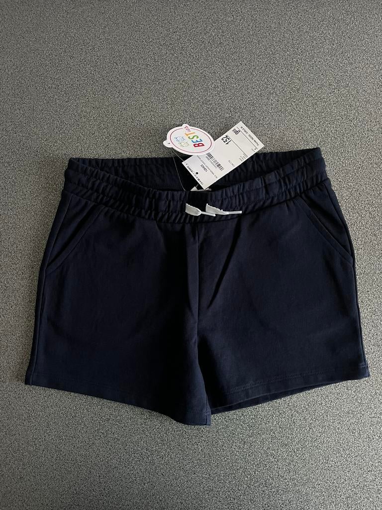 Donkerblauwe sweatshort JBC - maat 152, Enfants & Bébés, Vêtements enfant | Taille 152, Enlèvement ou Envoi, JBC, Fille, Pantalon
