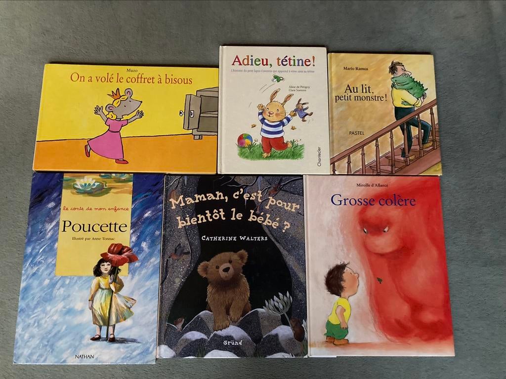 Livres pour enfants de 1 à 14 ans ( 10 photos), Comme neuf