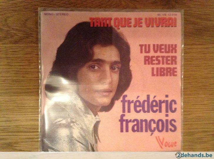 single frederic francois, CD & DVD, Vinyles | Autres Vinyles