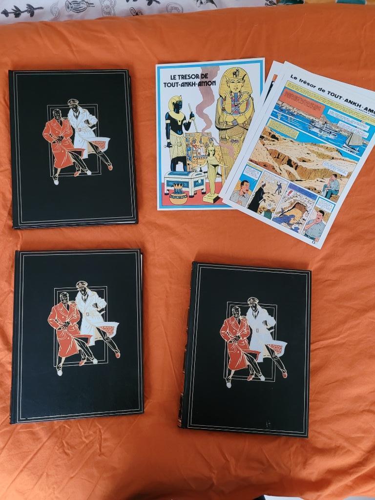 Intégrale Blake & Mortimer Rombaldi + Tout-Ankh-Amon - TBE, Livres, BD, Série complète ou Série, Enlèvement ou Envoi, Utilisé